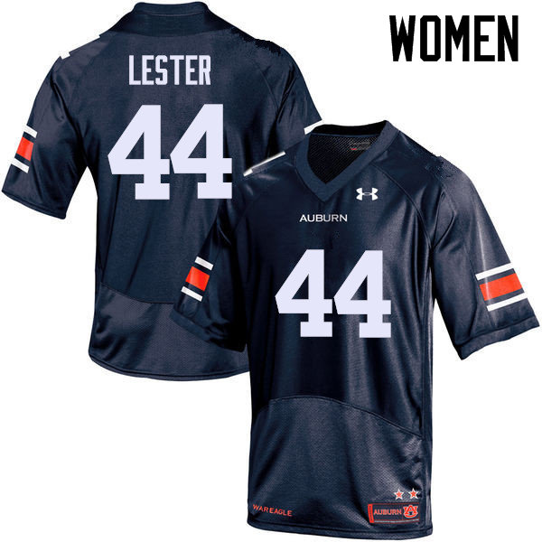 Auburn Tigers Women's Raymond Lester #44 Navy Under Armour Stitched College NCAA Authentic Football Jersey ADF7074YA